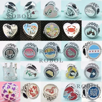 

Original High-quality Boutique 925 Sterling Silver Beads Accessories 2020 Autumn New Style Light Luxury Simple Free Shipping