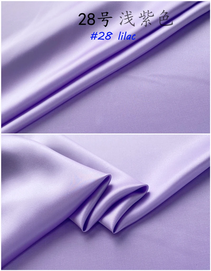 Luxurious Soft Silk Charmeuse Evening Dress Fabric - 100% Pure Mulberry Satin