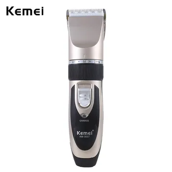 

Kemei Electric Hair Clippers Trimmers For Men Adults Kids Cordless Rechargeable Hair Cutter Machine with ceramic blade Barber