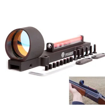 

Fiber Sight 1X28 L-type Optical Fiber Red Dot Aiming Water Bomb Eating Chicken Sight Open Red Dot Hologram