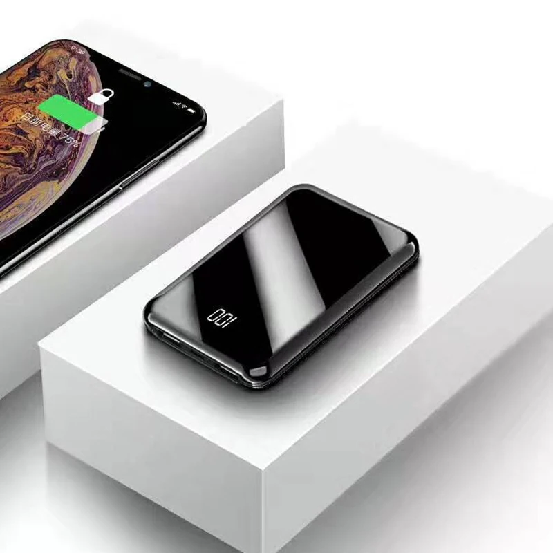 Xiaomi, полноэкранный мини внешний аккумулятор 30000 мА/ч, внешний аккумулятор, USB, портативное зарядное устройство для телефона, для IPhone, повербанк