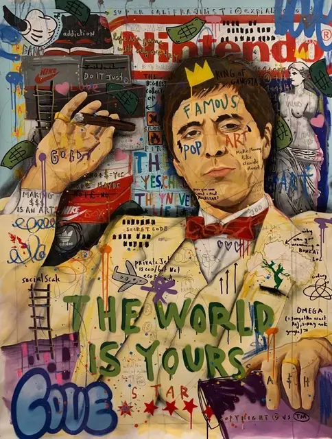 Modern Canvas Poster Painting Street Art Pictures Graffiti Art Painitngs on The Wall Art Posters and Prints Home Decoration IKU44-15