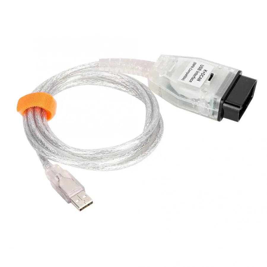 Автомобильный интерфейсный диагностический кабель OBD2 INPA K + DCAN с чипом FT232