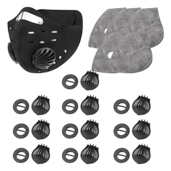 

PM2.5 Protective Filter Outdoor Dust Cover Windproof Riding Mask Outdoor, Sports, Motorcycle Washable Mask