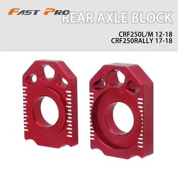 

Motorcycle CNC Rear Chain Adjuster Axle Block For Honda CRF250L CRF250M CRF 250L CRF 250M 2012-2019 CRF250R ALLY 2017-2019