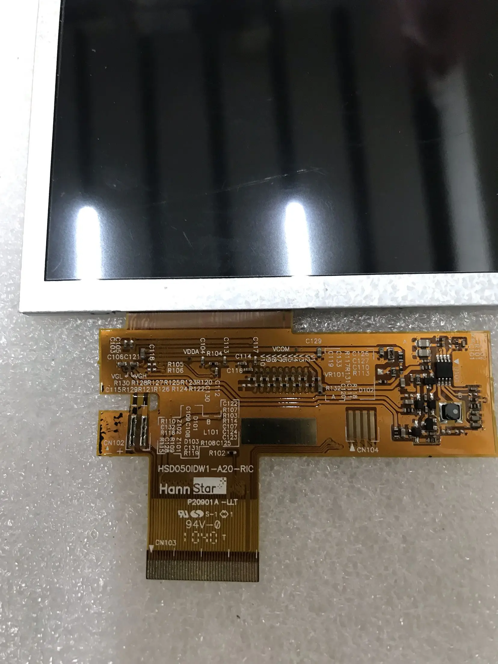 HSD050IDW1-A20-RIC LCD ÷ ȭ LT50003DIT-02