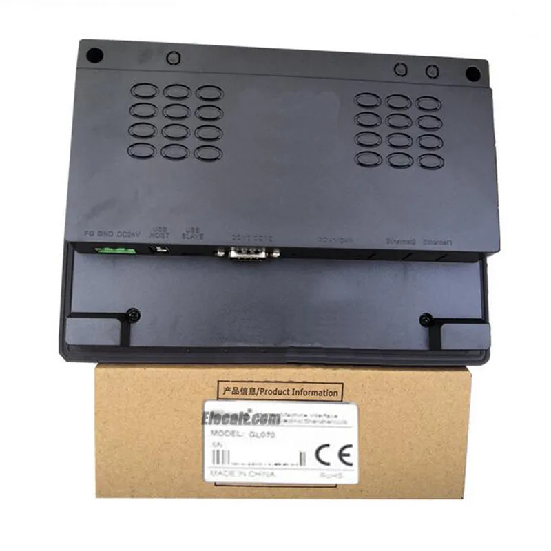 

7'' Inch HMI Touch Screen Green GL070E 800*480 Ethernet Port Human Machine Interface upgrade MT4434TE