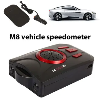 

Speed Control Detector Car Detector Universal Car Radar Voice Alert Warning Drive Safely 360 Degrees Russian