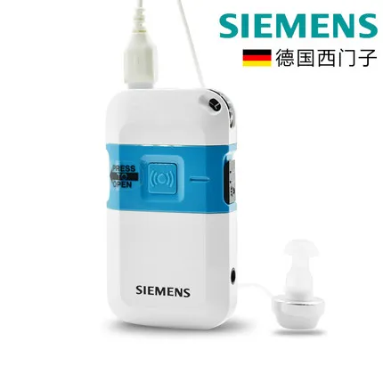 

2019NEW!Germany Siemens Digital Pocket Hearing Aid Ear Aids Pockettio DMP DHP for Moderate to Severe Loss Sound Amplifiers