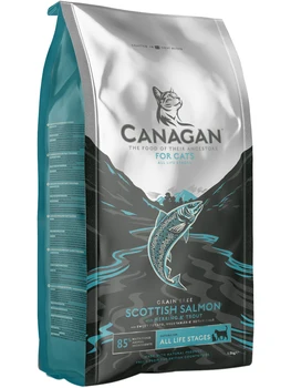

CANAGAN CANAGAN GRAIN FREE SCOTTISH SALMON bezzernovoy for cats and kittens Scottish salmon