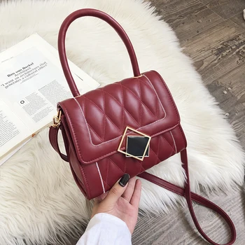 

Luxury Handbags Women Bags Designer PU Leather Tote Bag 2019 Crossbody Messenger Shoulder Bags Grace Lady Purses and Handbags