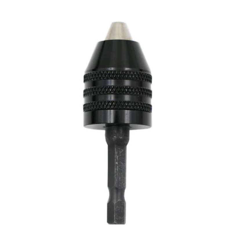 

0.3-8.0mm 1/4" Hex Shank Quick-release Hex Drill Chuck Quick Change Drill Chuck Convertor Adapter For Cordless Screwdriver