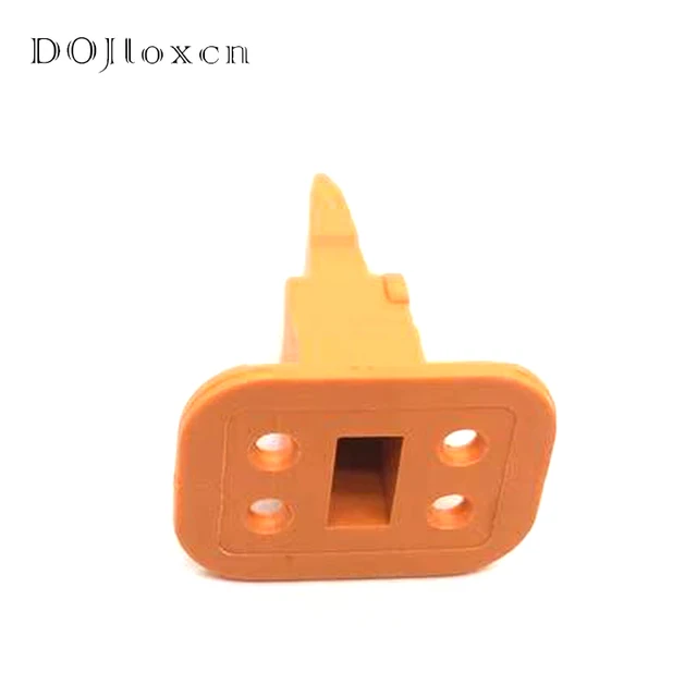 20/50/100/200/500 Pcs DEUTSCH Connector Accessories Apron Sealing Rubber Buckle For DT 2/3/4/6/8/12/Pin Male Female Connector 4p C