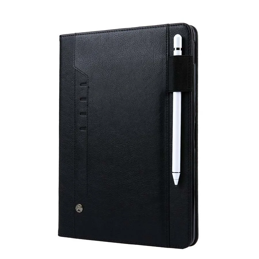 for iPad Pro 11 2018 Magnetic Case Luxury Leather Card Slot Pencil Holder Flip Case Smart Cover for iPad Pro 11 Auto Sleep Wake (5)