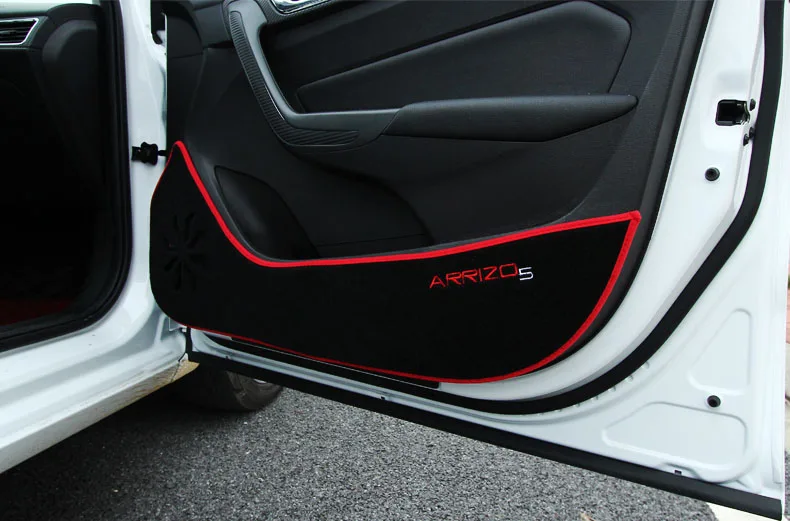 Для Chery ARRIZO5 ARRIZO 5 дверная противоскользящая накладка модифицированные защитные накладки для боковых дверей Анти-Царапины анти-грязные автомобильные принадлежности