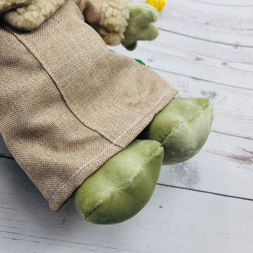 New 11-34cm baby yoda plush Spot Toy Master Yoda Plush Pendants Soft Stuffed Animals Dolls Keychains birthday gift for kid child