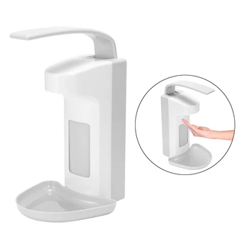 

1000ml Soap Dispenser Elbow Press Shampoo Lotion Shower Pump Bottle Wall Mount