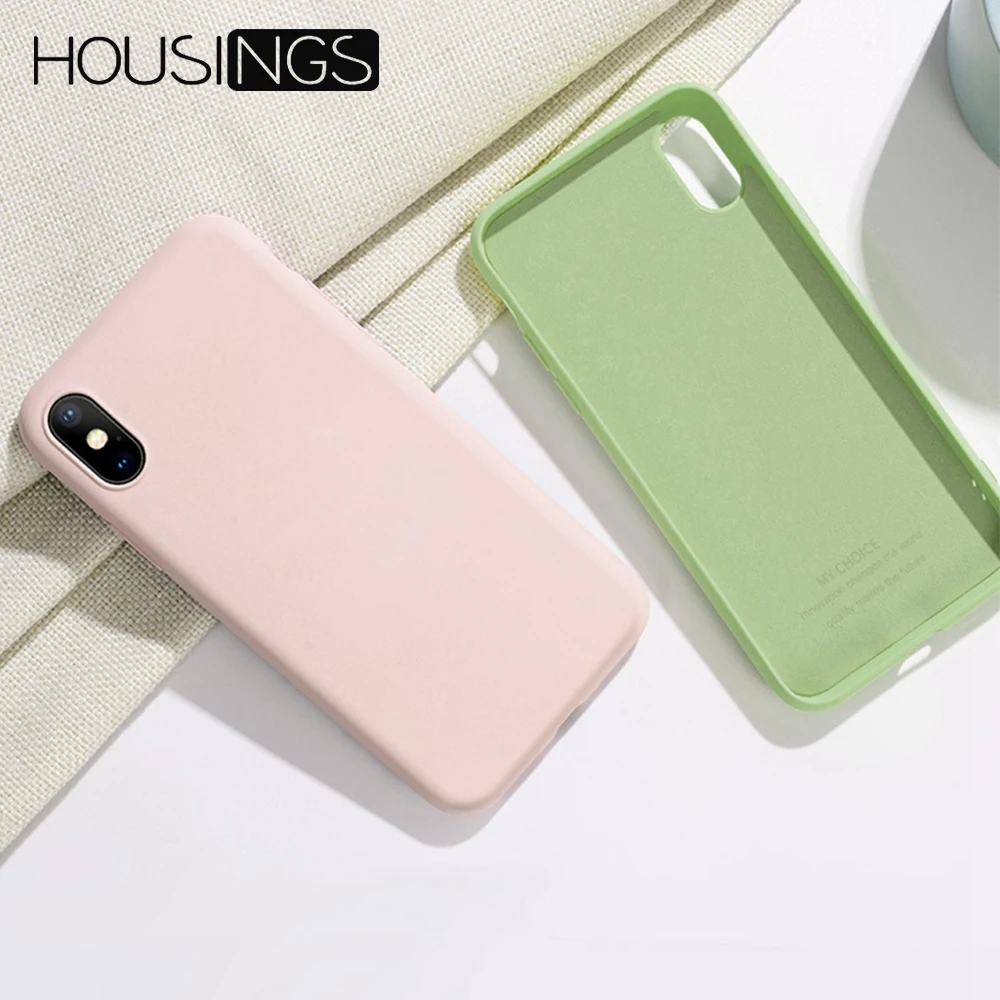 Liquid Silicone Case For Samsung S10 Plus Note 10 Pro Soft Touch Cover Waterproof Phone Back Coque |