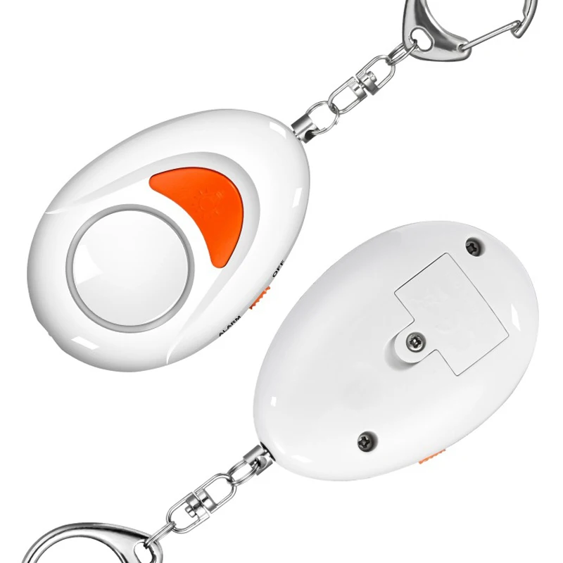 Self-Defense Siren 125dB Self-Defense Alarm SOS Alert LED Emergency Device with Carabiner for Women Kid Elderly Keychain Alarm - Famidy.com