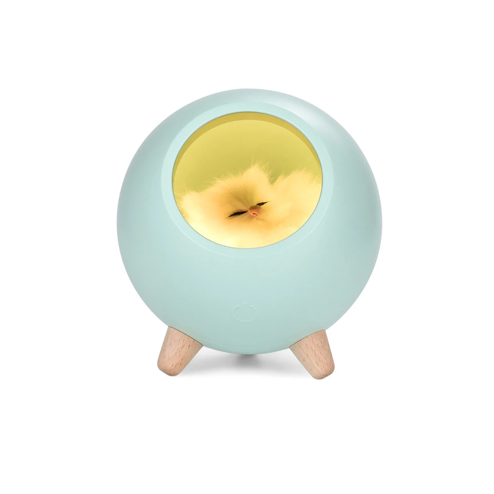 SANYI Creative Cat Night Light Warm Light Pet House Atmosphere Lamp USB Charging Night Lovely Cat Sleeping Light