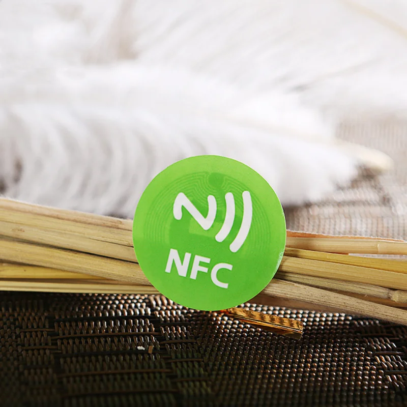 6 шт./лот) NTAG213 NFC метки RFID с клейким этикетком Стикеры NFC теги Стикеры s универсальные этикетки Ntag 213 rfid-метка для всех NFC телефонов