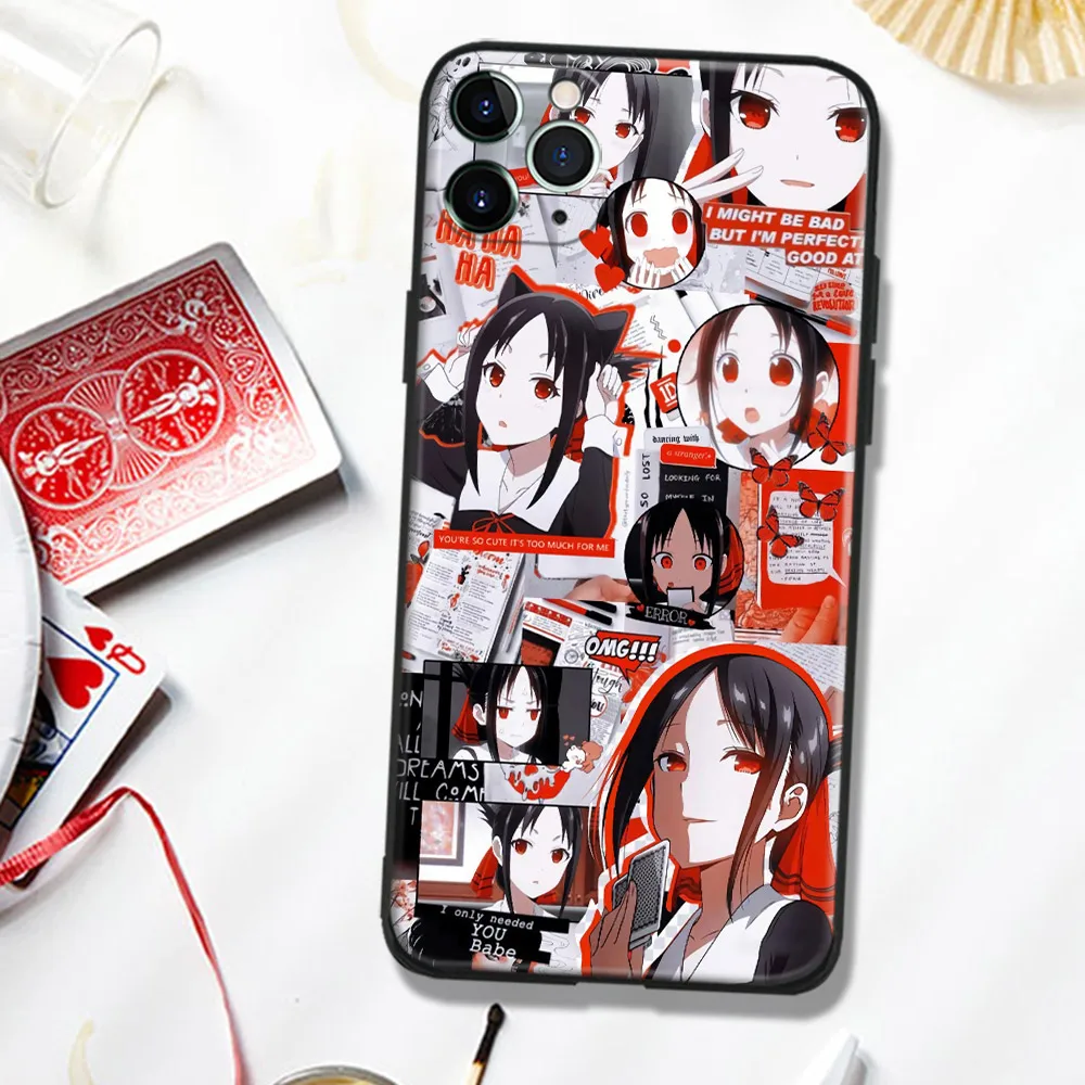 Мягкий силиконовый чехол для телефона Kaguya Sama Love Is War Glass IPhone SE 6s 7 8 Plus X XR XS 11 12 Mini Pro Max