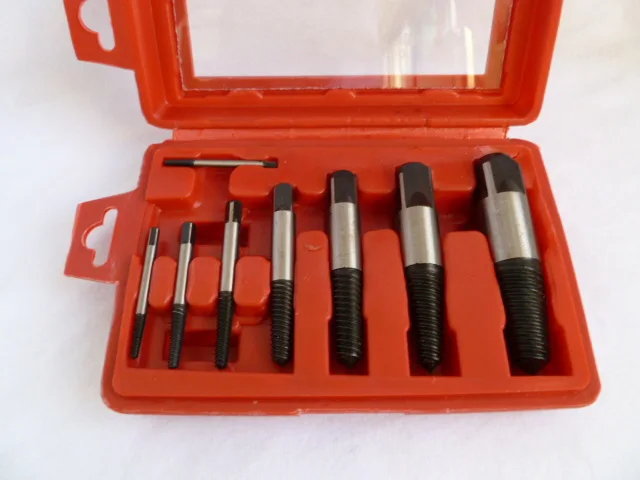 

Decapitation Extractor Tool Screw Extractor Tap Triangle Valve Broken Wire Extractor [8 Pieces]