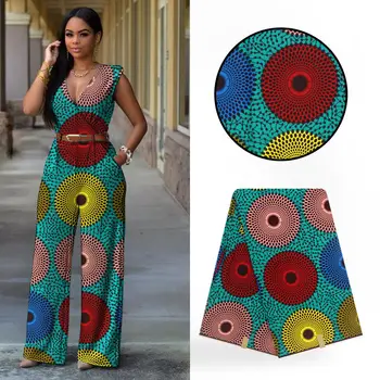 

African Real Wax Print Fabric 2020 New High quality Ankara Nigerian Veritable Print Wax Fabric For Sewing Dress 6Yards