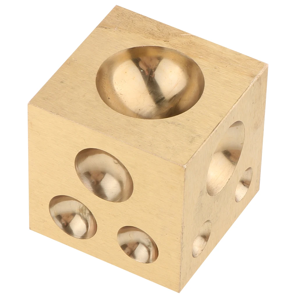 38mm Dapping Coin Dome Ring Jewelry Bell Making Tools Block Doming Cavity