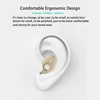 Mini auriculares inalámbricos invisibles Ture, cascos con Bluetooth, cancelación de ruido, estéreo, manos libres, TWS, con micrófono ► Foto 2/6