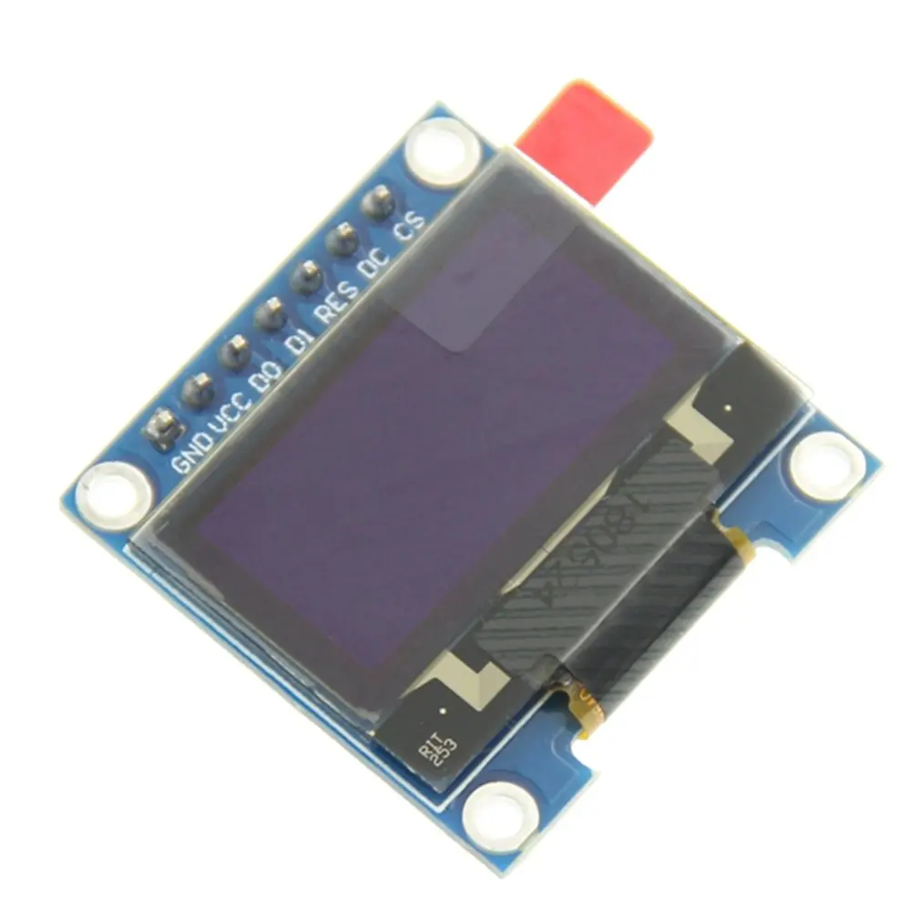 0,96 дюймов IIC Серийный белый/синий OLED дисплей модуль 128X64 IEC SSD1306 12864 плата с ЖК-экраном GND VCC SCL SDA 0,9" для Arduino