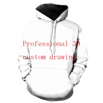 

3D printing to map custom hoodies boys cartoon long-sleeved T-shirts summer baby tops design children's sweatshirts