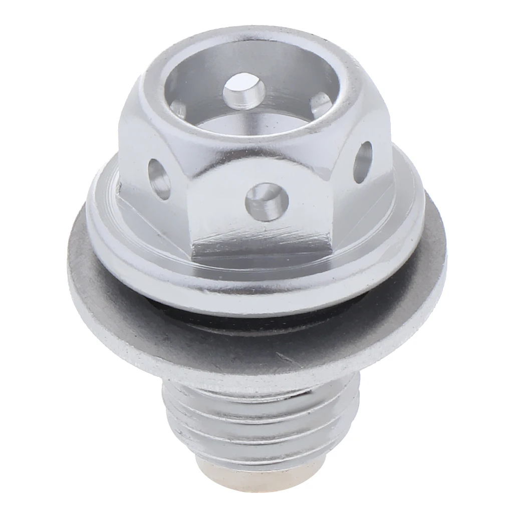 Metal Magnetic Oil Drain Plug Bolt Nut Screw M12 for ATV Motorcycle