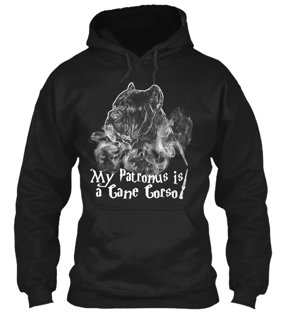 

Men Hoodie long sleeve Ltd.Edt - MY PATRONUS IS A CANE CORSO Women Streetwear