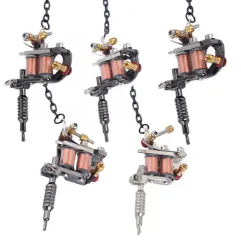 

5 Types Portable Mini Tattoo Pendant Machine Tattoo Supply Keychain Pendant Ornament Tattoo Supplies 1