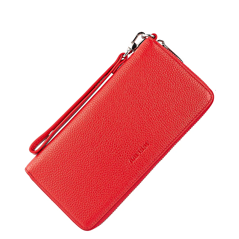 New Design Fashion Multifunctional Women's Wallet Genuine Leather Zip Around Clutch Large Travel Purse Female Long Wallet 593-50 New Design Fashion Multifunctional Women's Wallet Genuine Leather Zip Around Clutch Large Travel Purse Female Long Wallet 593-50