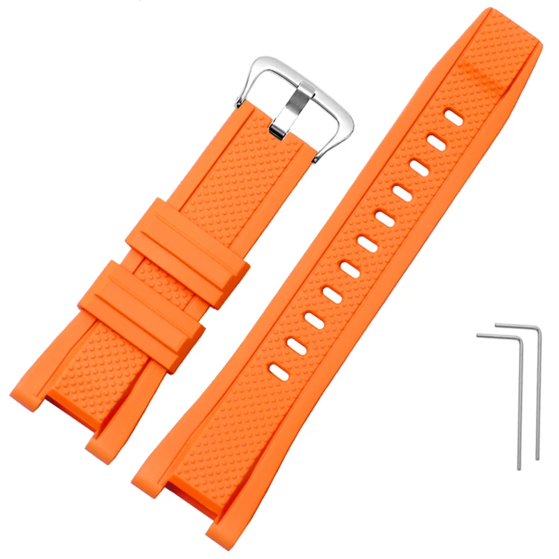 Durable Waterproof Silicone Watchband - Premium Rubber Strap