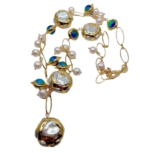 Murano Glass Red Round Beaded Necklace With Gold Foil | Uno Alla Volta