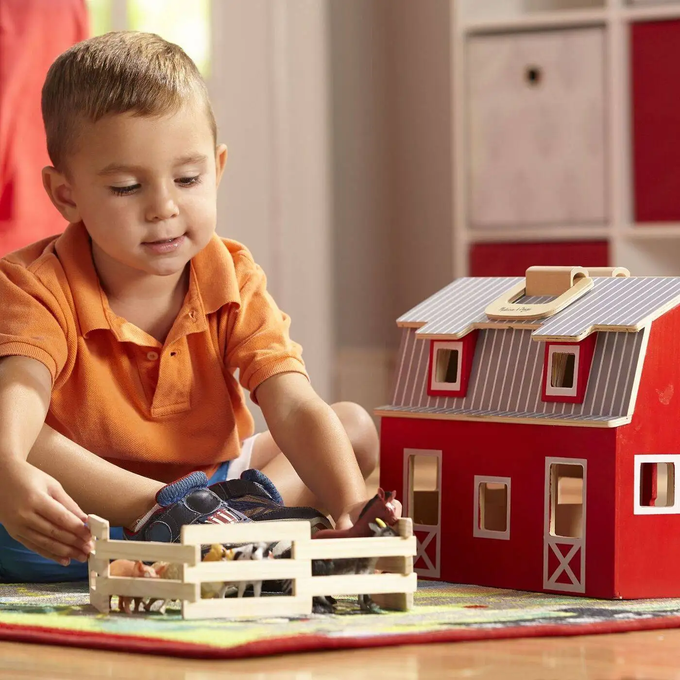 Детский игровой набор Melissa&Doug 3700 (игрово набор Загон и амбар)