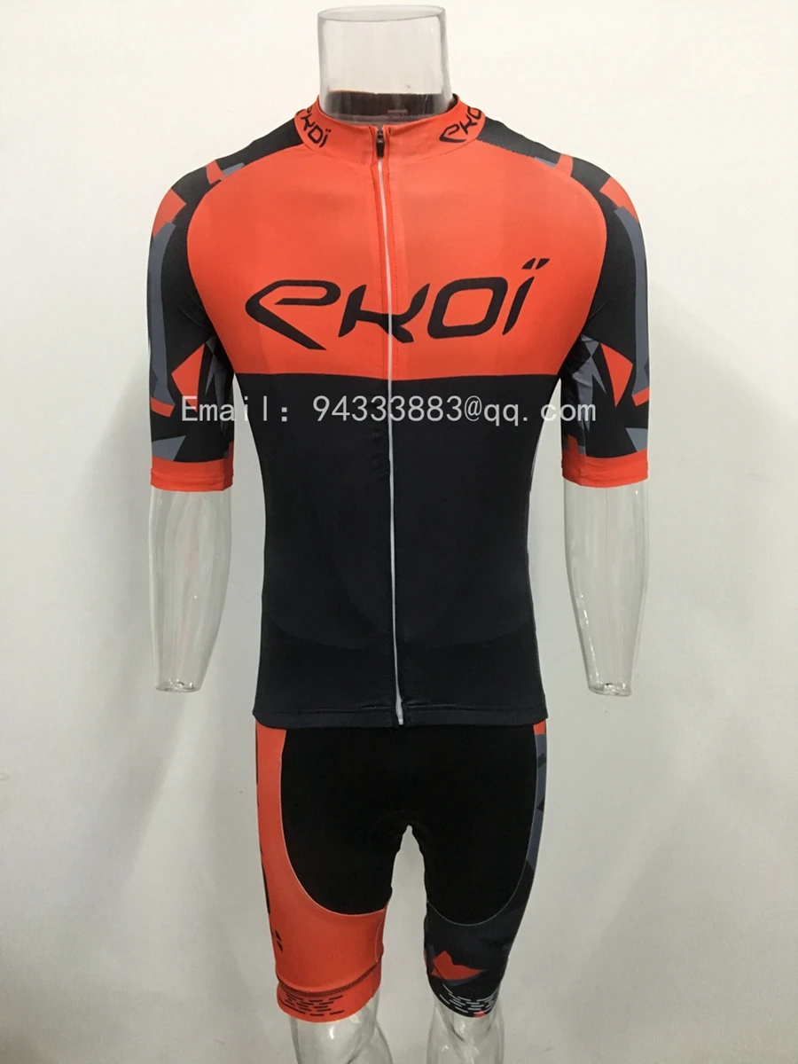 ekoi men bike clothes summer cycling outfit 2019 triathlon pro race suit  mtb Jersey set shorts road bicycle tights rode racing