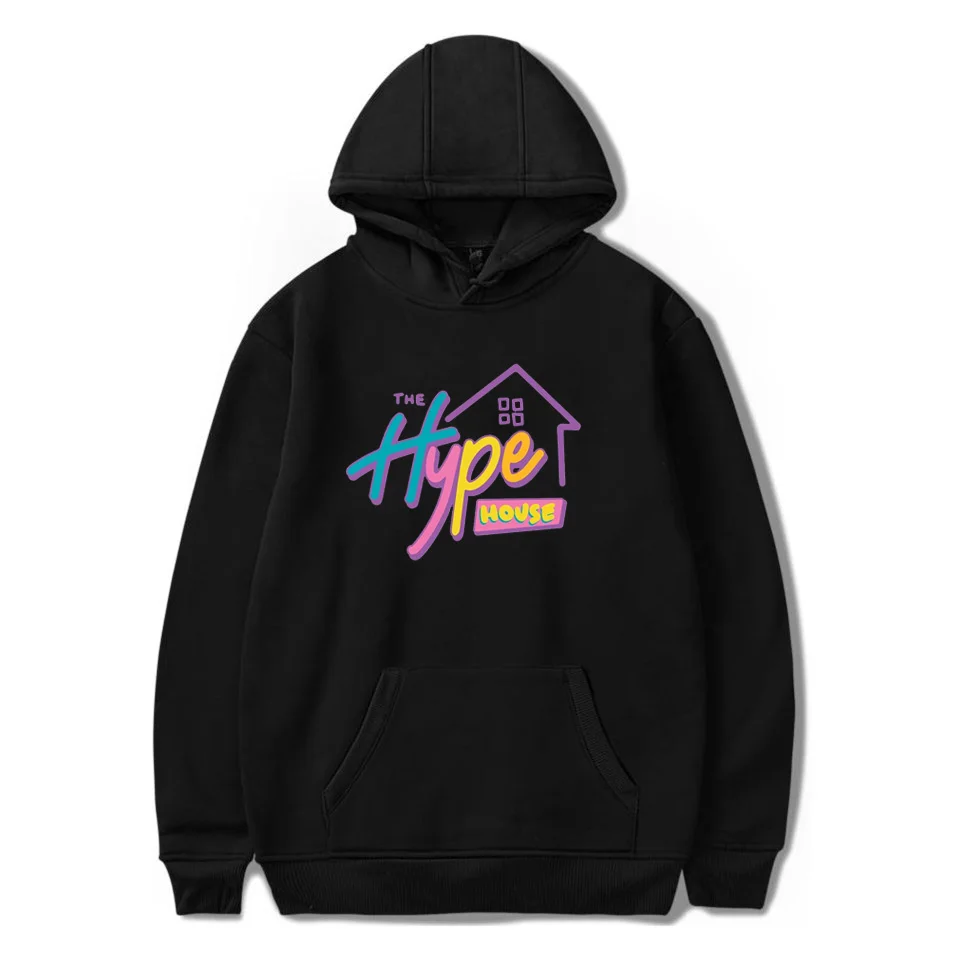 Новинка 2020 толстовки с капюшоном изображением дома Hype Шарли амелио для мужчин и