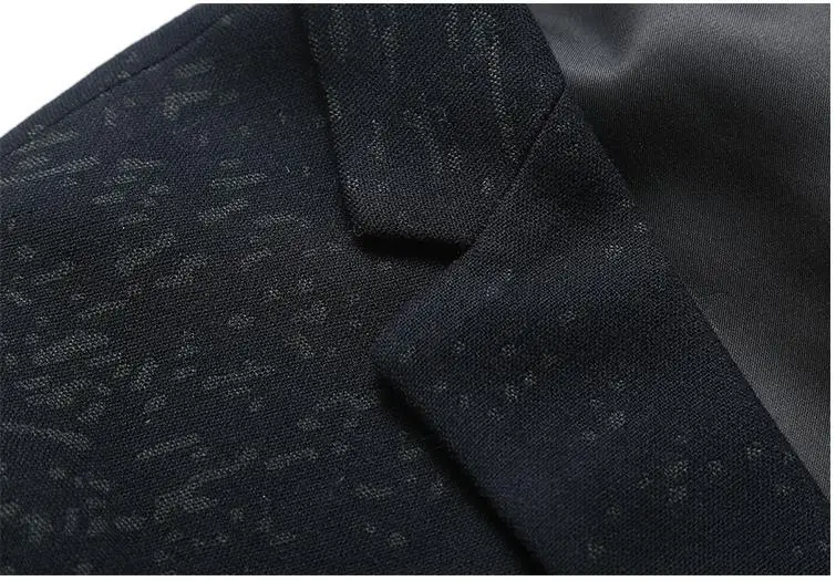 Aismz напечатаны Slim Fit мужские блейзеры Masculino Hombre деловые повседневные демисезонные зимние мужские s куртки Blaser sobretudo Masculino