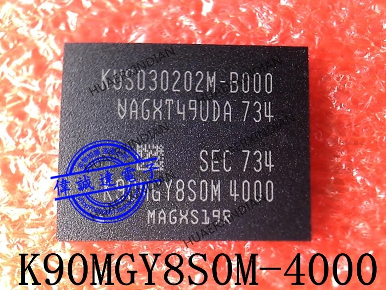 

1Pieces new Original 256GIC KUS030202M-B000 K90MGY8S0M-4000 BGA In stock real picture