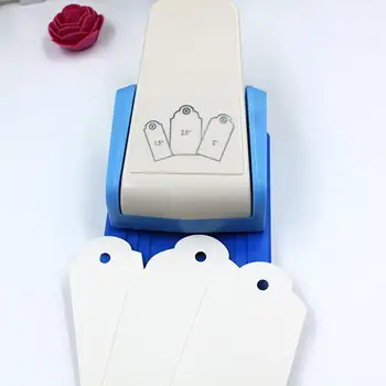 

Puncher Clothing Tag Puncher Straight Gift Tag Paper Punches DIY Bookmark Manual Puncher for Scrapbooking Craft
