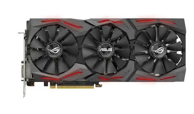  ASUS GTX1080TI 11G GAMING Raptor Overclocked version GTX1080TI game graphics 3fan used 90%new