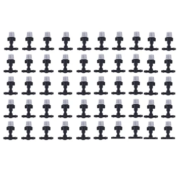 

50X Spray Water Fog Misting Nozzle Gardening Water Cooling System Greenhouse Plants Spray Sprinkler Head Sprayer Nozzle