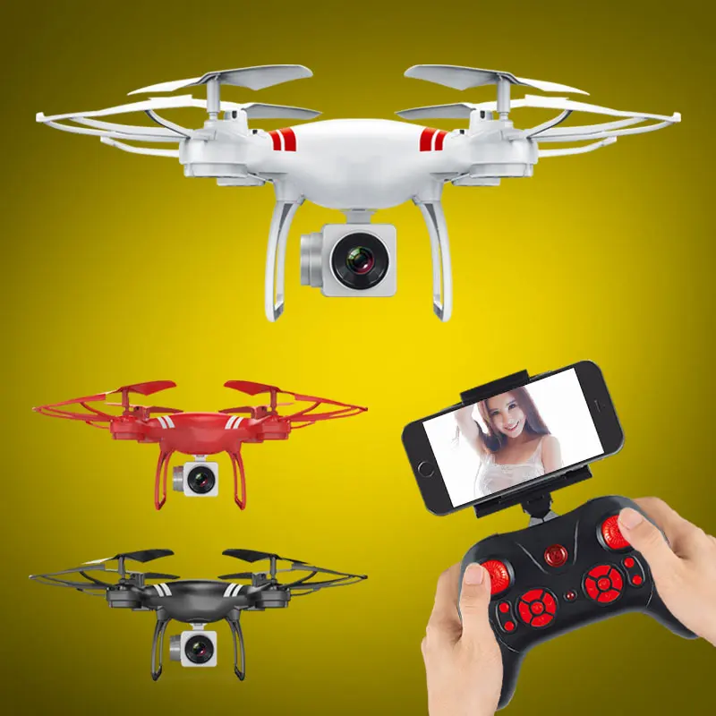 XKJ Новый Дрон HD 1080P Wifi Fpv Квадрокоптер PTZ высота удержания Rc вертолет камера Дроны