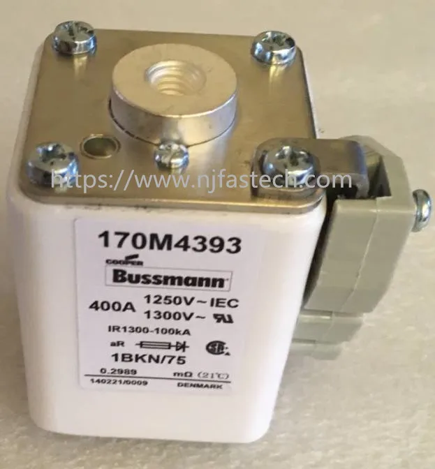 Предохранители постоянного тока 170M4393 400A 1250V Bussmann Предохранитель