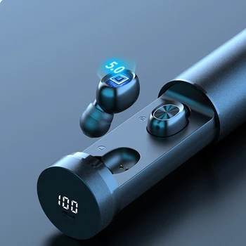 

B9 TWS Wireless Earbuds 8D Stereo Mini Bluetooth Earphone 5.0 With Dual Mic Sports Waterproof Earphones With Led Display