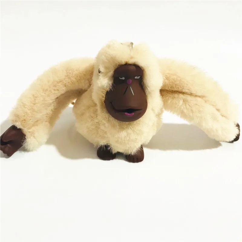 20 шт/лот 6 см плюшевая мягкая плюшевая с наполнителем Горилла подвеска Горилла сумка в виде плюшевой игрушки Аксессуары Подарочные товары - Цвет: Прозрачный
